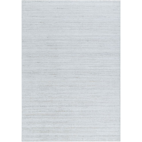 Grandeur 108 X 72 inch Light Silver Handmade Rug in 6 x 9