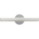 Drew & Jonathan Colt 1 Light 18 inch Chrome Bath Vanity Wall Light