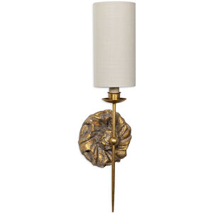 Domonique 1 Light 4.5 inch Antique Gold Sconce Wall Light