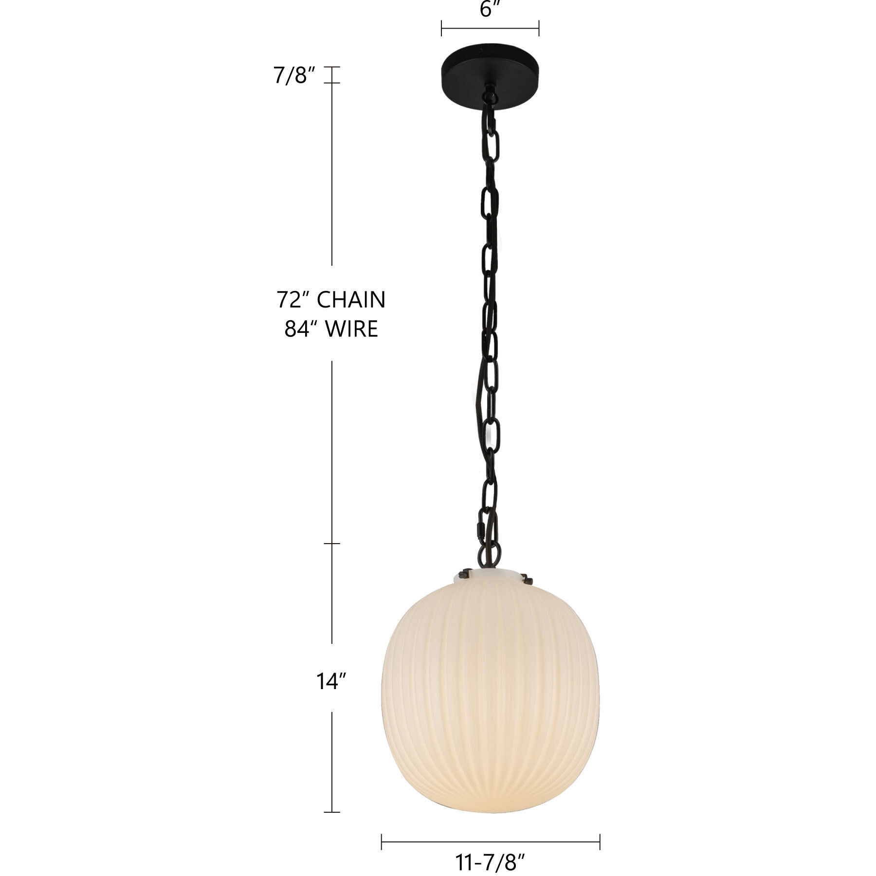 Alora Mood Cherise Pendant Ceiling Light in Matte Black