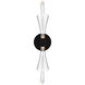 Cecily Wall Sconce Wall Light in Matte Black, Small