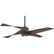 Artemis IV 64 inch Oil Rubbed Bronze with Tobacco Blades Ceiling Fan