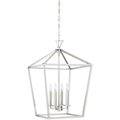 Townsend 4 Light 17 inch Satin Nickel Pendant Ceiling Light, Essentials