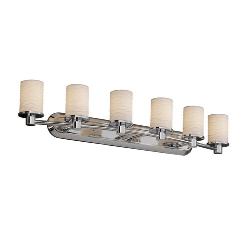 Limoges 6 Light 43.75 inch Bathroom Vanity Light