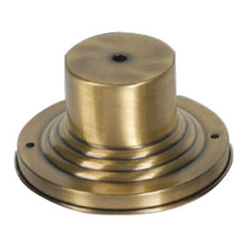 Outdoor 3 inch Antique Brass Outdoor Pier Mount Adaptors