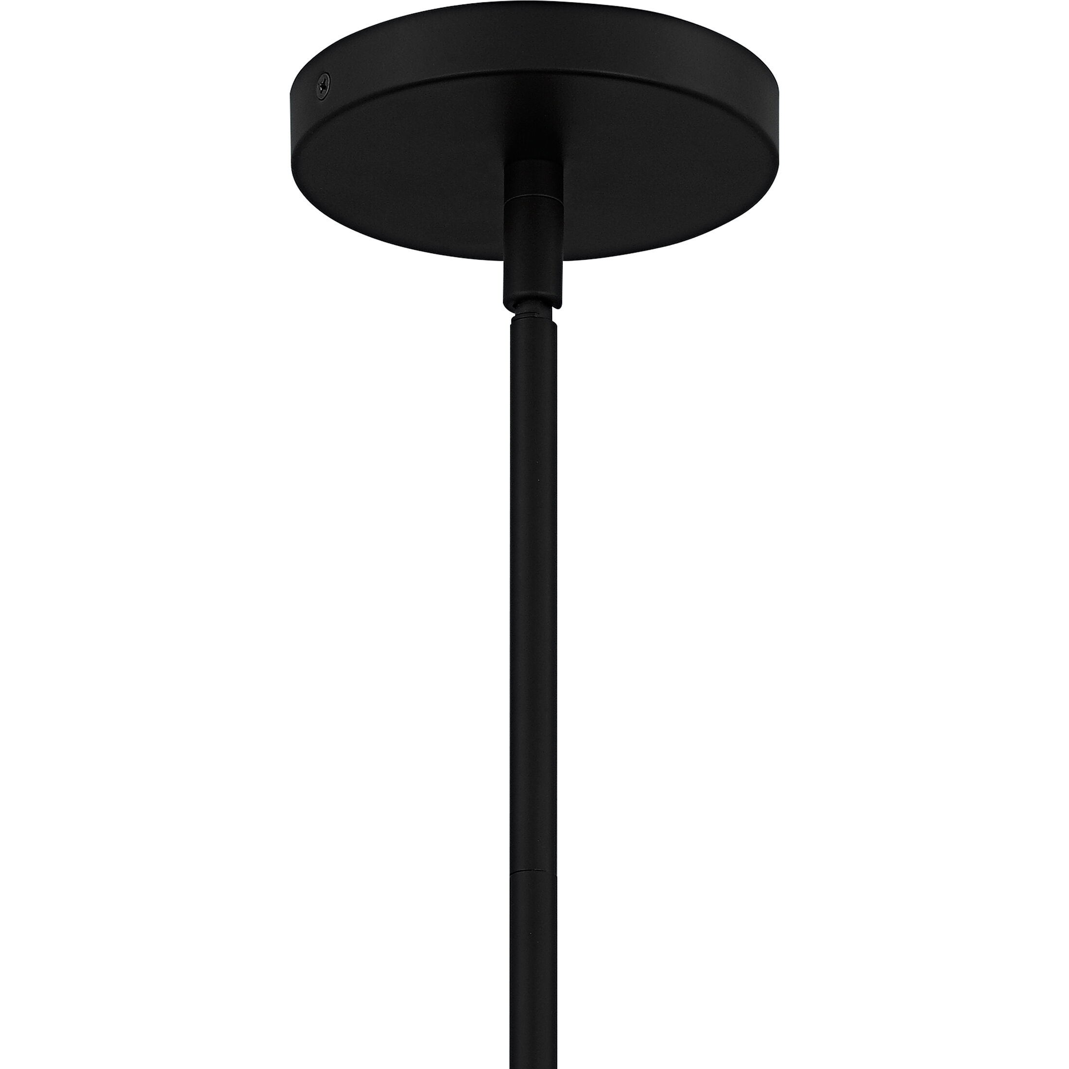 Willa 4 Light 30 inch Matte Black Pendant Ceiling Light
