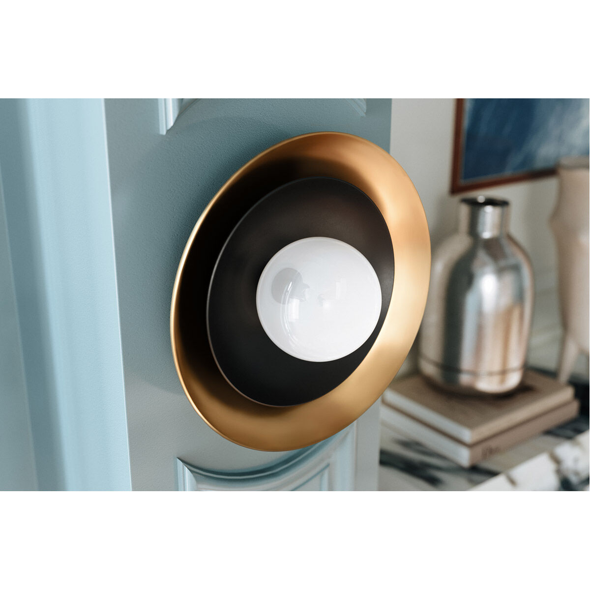 Tobia LED 11.75 inch Aged Old Bronze Wall Sconce Wall Light