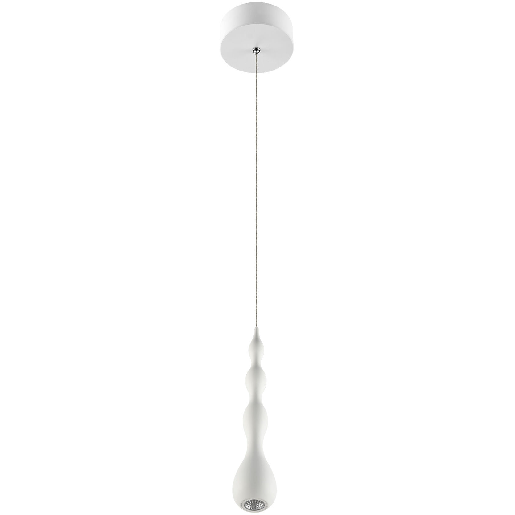 Polaris 5.25 inch White Pendant Ceiling Light