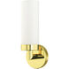 Aero 1 Light 4 inch Polished Brass ADA ADA Single Sconce Wall Light
