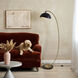 Luna Bella 60 inch 100 watt Weathered Brass and Black Arc Floor Lamp Portable Light