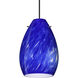 Pera 6 LED Black Cord Pendant Ceiling Light