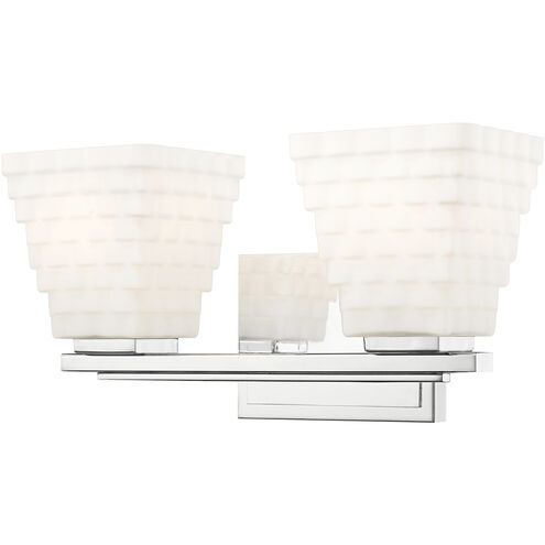 Annalise 2 Light 14 inch Chrome Vanity Wall Light