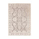 Eusebius 90 X 62 inch Gray and Neutral Area Rug, Viscose and Chenille