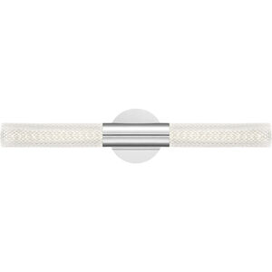 Crossley LED 6 inch Chrome Sconce Wall Light