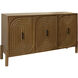 Arcos 58 X 16 inch Light Tobacco and Black Sideboard