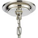 Ice Geist 8 Light 33 inch Polished Nickel with Clear Chandelier Ceiling Light