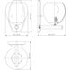 Colette 1 Light 6 inch Chrome Wall Sconce Wall Light