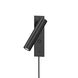 Haim LED 1.5 inch Textured Black ADA Wall Sconce Wall Light, Plug-In