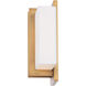 Downton Wall Sconce Wall Light in 3500K, Aged Brass