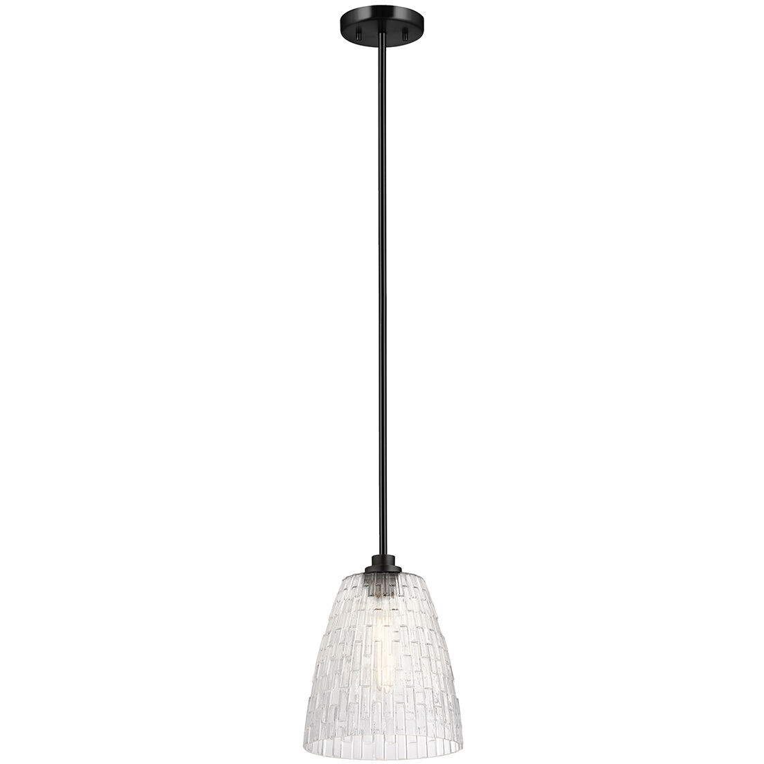 Windsor 1 Light 10 inch Black Pendant Ceiling Light