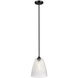 Windsor 1 Light 10 inch Black Pendant Ceiling Light