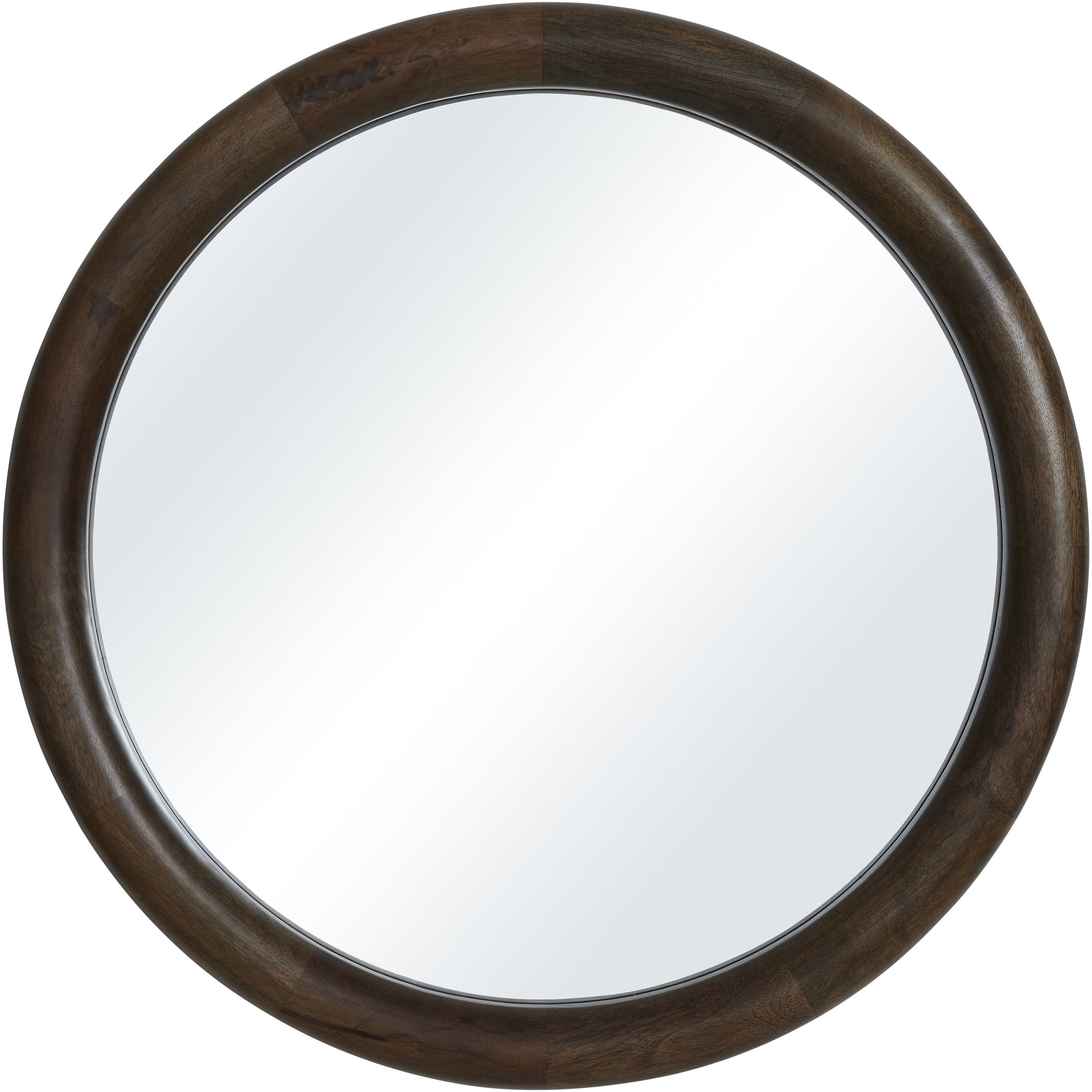 Floresta 40 X 40 inch Dark Walnut Wall Mirror