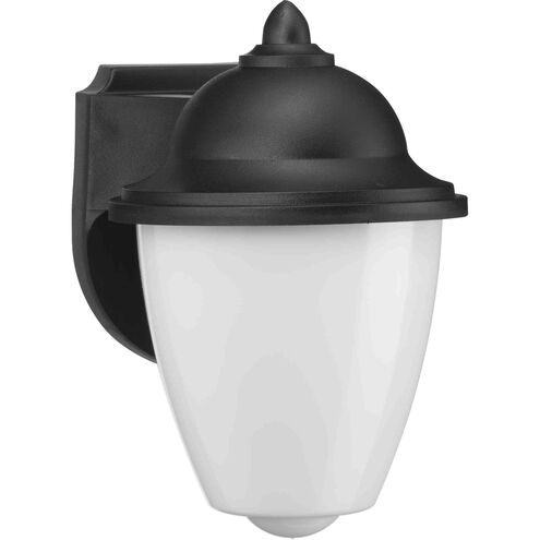 Polycarbonate Outdoor 1 Light 9 inch Textured Black Outdoor Wall Lantern