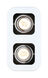 Toreno (1) Glossy White 20 watt 2 Light Spot Light 