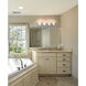 Homestead 4 Light 30 inch Brushed Nickel Vanity Light Wall Light