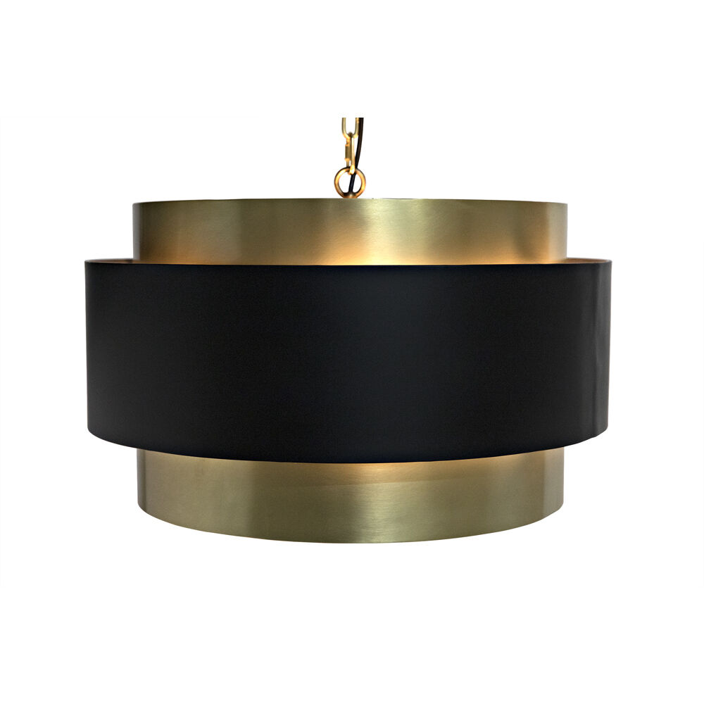 Demetrius 4 Light 24 inch Antique Brass Pendant Ceiling Light