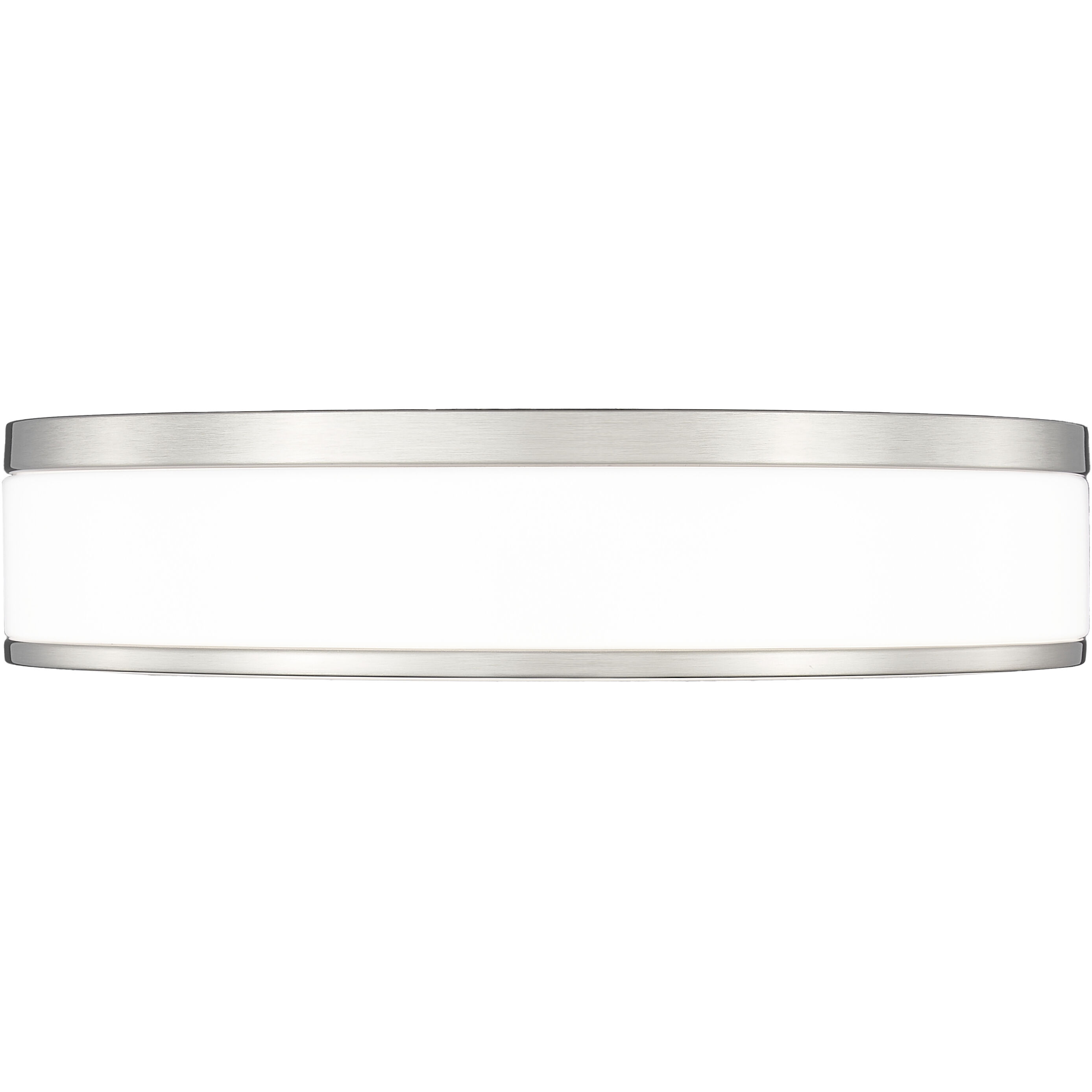 Ballord LED 16 inch Brushed Nickel Flush Mount Ceiling Light
