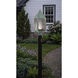 Ashford 1 Light 19.25 inch Verde Green Post Lantern in Seedy Glass, X Wire Pattern, Brass Traditions by InnovationsLighting