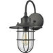 Coastal Farm 1 Light 15 inch Charcoal Outdoor Sconce