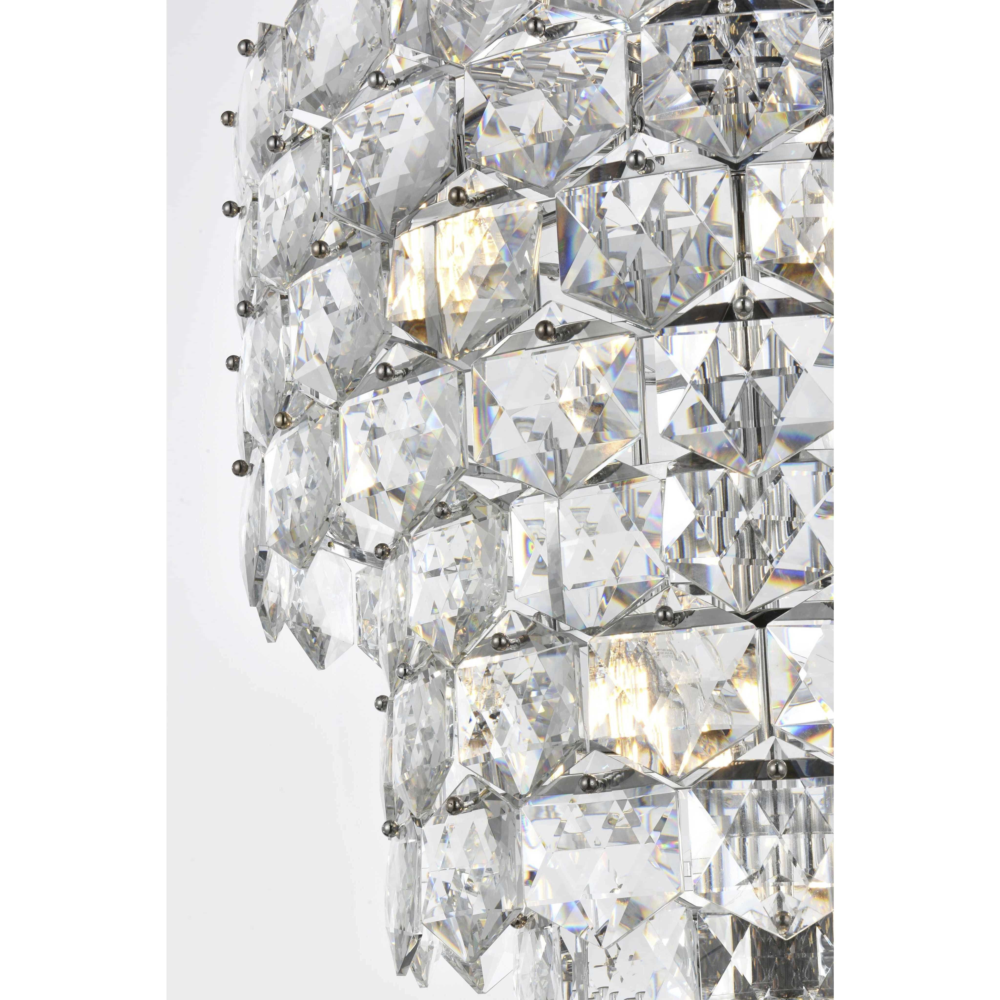 Adaline 41 Light 30 inch Chrome Chandelier Ceiling Light