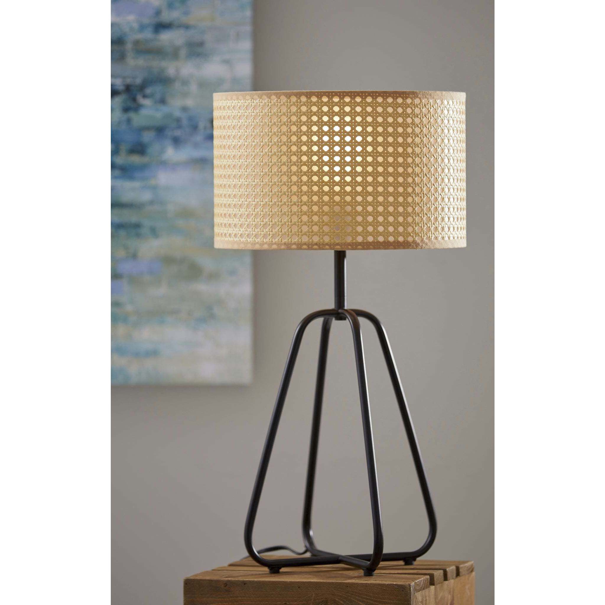 Colton 25 inch 60 watt Antique Bronze Table Lamp Portable Light