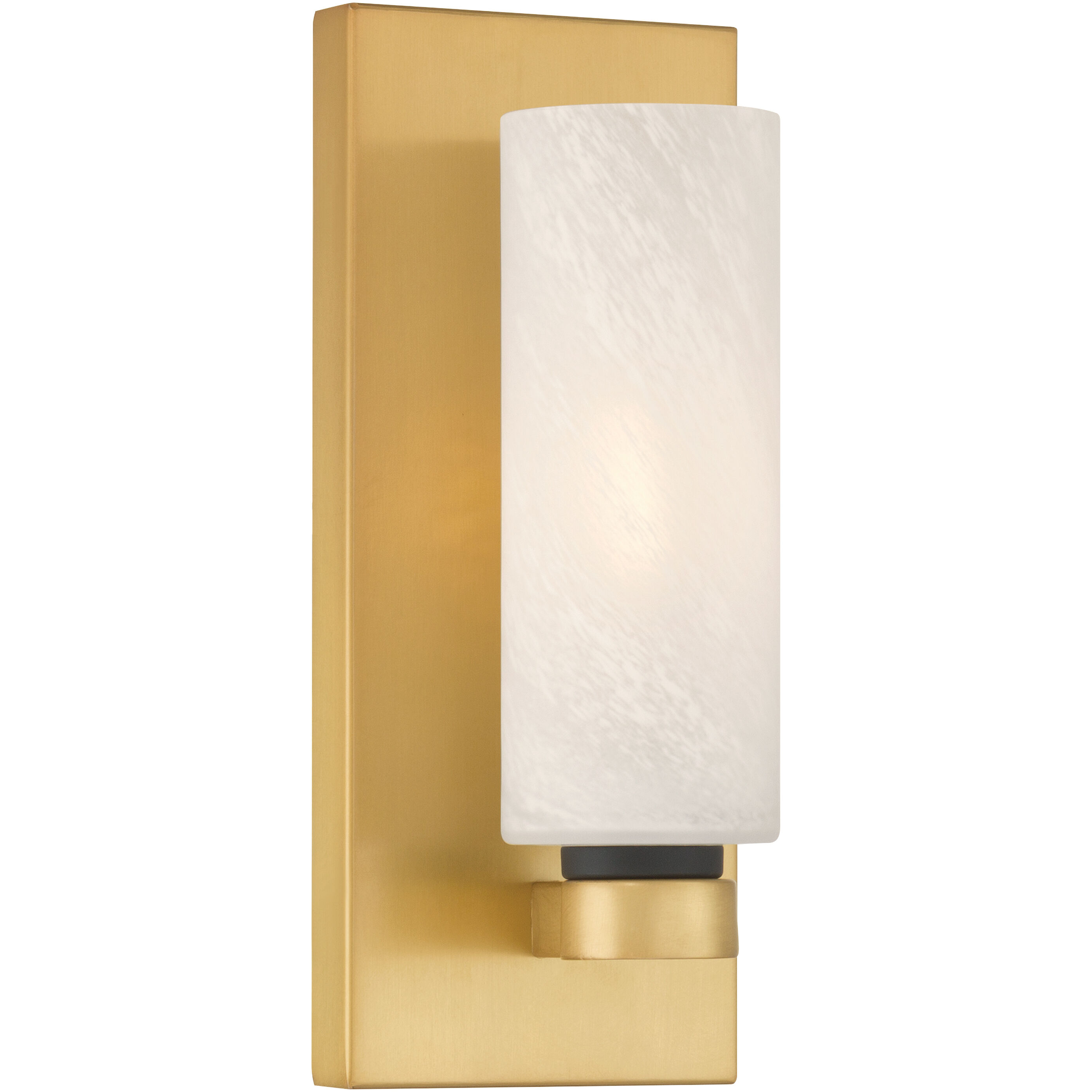 Wexmere 1 Light 4.5 inch Legacy Brass and Dark Matte Black Wall Sconce Wall Light