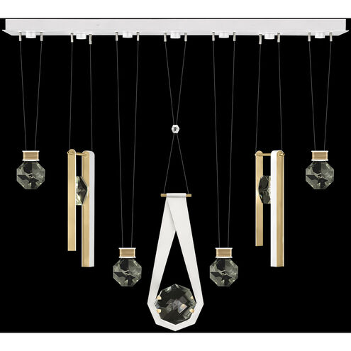 Aria 14 Light 60 inch White Pendant Ceiling Light