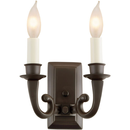 San Clemente 2 Light 8 inch Oil Rubbed Bronze Wall Sconce Wall Light