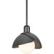 Brooklyn 1 Light 9.4 inch Ink and Ink Mini Pendant Ceiling Light