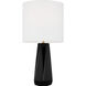 Drew & Jonathan Moresby 23.13 inch 9 watt Gloss Black Table Lamp Portable Light