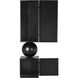 Pillar Matte Black Cabinet