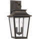 Capital Lighting Chandler Outdoor Wall Lantern 953321OZ - Open Box