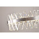 Canada LED 26 inch Chrome LED Chandelier Ceiling Light