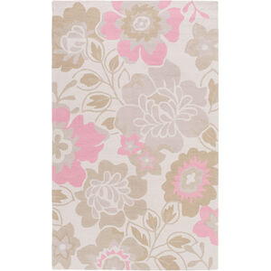 Peek-A-Boo 60 X 36 inch Pink and Neutral Area Rug, Poly Acrylic