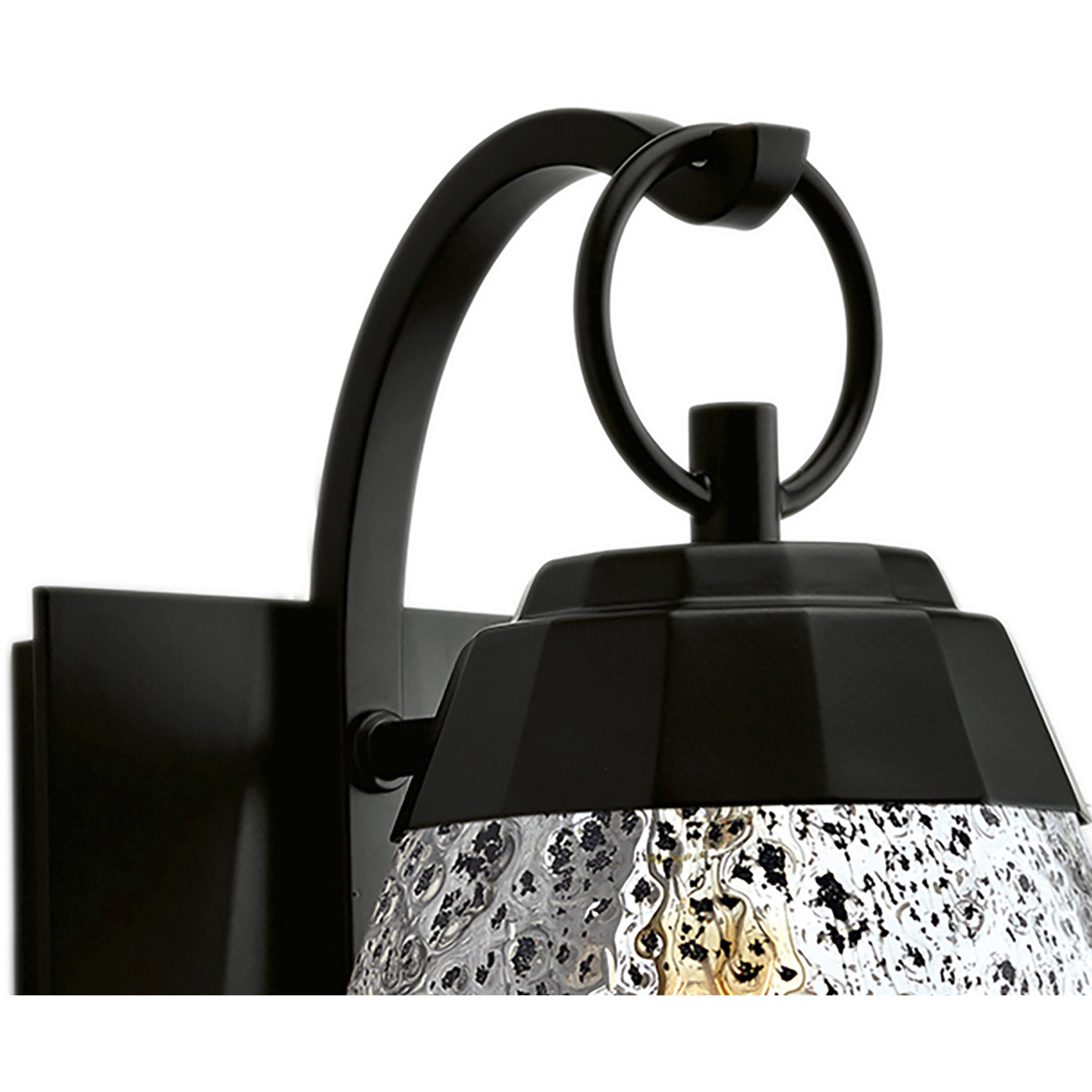 Lyrids 1 Light 16 inch Matte Black Outdoor Wall Sconce
