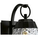Lyrids 1 Light 16 inch Matte Black Outdoor Wall Sconce