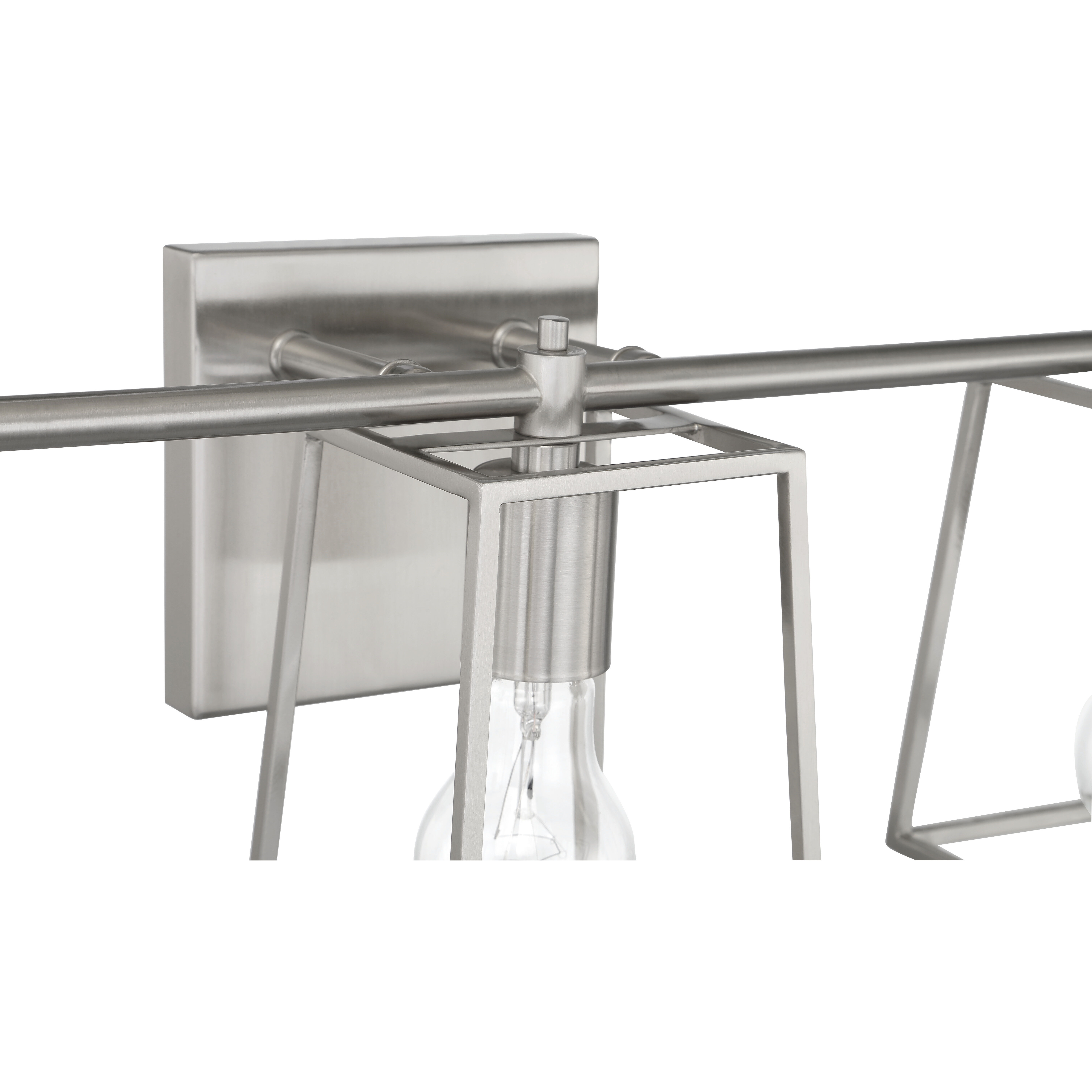 Dunn 3 Light 23 inch Brushed Polished Nickel Vanity Light Wall Light