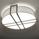 Lambert LED 16 inch Satin Nickel Flush Mount Ceiling Light