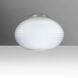 Pape 12 LED 11.75 inch Satin Nickel Semi-Flush Mount Ceiling Light