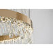 Canada LED 32 inch Gold LED Chandelier Ceiling Light